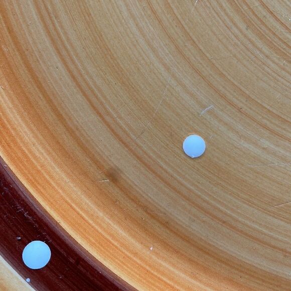 Pier One Hand Painted Large Circular Serving Dish (Made in Italy) - Picture 15 of 16